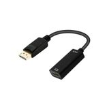BASTORE 4k Displayport 1.4 To Hdmi 2.0 Aktif Çevirici Dönüştürücü Kablo 4k 60hz, 2k 144hz, 1080p 144hz