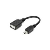 Bastore 5 Pin Mini Usb Erkek To Usb Dişi - Otg Kablo