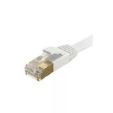 Bastore Cat6 Ethernet RJ45 Modem Internet Kablosu Slim Flat Kırılmaz Kablo 10 Metre