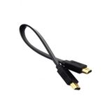 Bastore Hdmi Kablo 30 Cm Kisa Hdmi Kablo Altin Uclu Full Hd 4K 3D Lcd Led Ps3 Uydu Receiver Monitor Kablosu