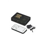 Bastore Hdmi Switch Coklayici 3 Port 4K*2K Ultra Hd Kumandali Adaptorlu
