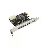 Bastore Pci-E Express 4 Port Usb 3.0 Kart Çoklayıcı Çoğaltıcı