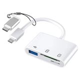 Bastore Type C Micro USB Otg Kart Okuyucu USB 3.0 Çevirici Dönüştürücü Adaptör 3in1