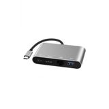 Bastore Type C To 4K Hdmi Usb 3.0 Rj45 Gigabit Ethernet Çevirici Kablo