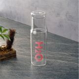 Basucu Bardakli Surahi - Cam Basucu Surahisi 600 Ml. Pembe