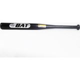 BAT Metal Beyzbol Sopası 63 cm Siyah Renkli Hafif ve Dayanıklı Alternatif Spor Ekipmanı