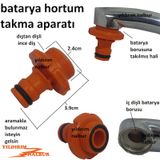 Batarya Hortum Bağlama Aparatı Dış Diş Musluk Hortum Takma Ucu