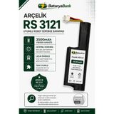BataryaBank Arçelik Rs 3121 Uyumlu Robot Süpürge Bataryası 10.8V / 11.1V 3500MAH Li-Ion Şarj Edilebilir Yüksek Kapasiteli Pil