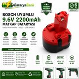 BataryaBank Bosch 9.6V 2200MAH Ni-Cd Batarya