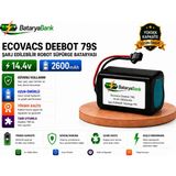 Bataryabank Ecovacs Deebot 79S Uyumlu Robot Süpürge Bataryası 14.4V 2600MAH Li-Ion Şarj Edilebilir Pil