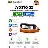 Bataryabank Lydsto G2 Uyumlu Robot Süpürge Bataryası 14.4V 5800MAH Li-Ion Şarj Edilebilir Süpürge Pili