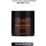 Batçı Hair Atelier Exclusive Matte Wax 100 ml Güçlü Tutucu Saç Şekillendirici Mat Wax Doğal Görünüm