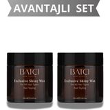 Batçı Hair Atelier Exclusive Shiny Wax 100 ml 2'li - 1 Siyah