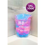 bath box Deniz Kızı Toz, Banyo, Mermaid Manikür & Pedikür Için Spa Tuzu 100 G