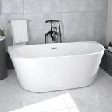 Bathson Intense Bağımsız Küvet 188X88X62 cm Beyaz - Parlak Beyaz