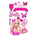BatıDoğu Yenilebilir Şekerli Kağıt Baskısı Cupcake ve Pasta Resim Baskı Barbie Temalı 36