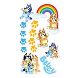 BatıDoğu Yenilebilir Şekerli Kağıt Baskısı Cupcake ve Pasta Resim Baskı Bluey Temalı 98