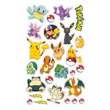 BatıDoğu Yenilebilir Şekerli Kağıt Baskısı Cupcake ve Pasta Resim Baskı Pokemon Temalı 07
