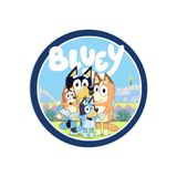 BatıDoğu Yenilebilir Yuvarlak Pasta Resim Baskısı 20 cm Şekerli Kağıt Bluey Temalı 01