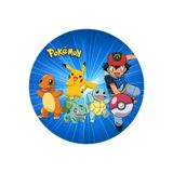 BatıDoğu Yenilebilir Yuvarlak Pasta Resim Baskısı 20 cm Şekerli Kağıt Pokemon Temalı 39