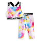 Batik Kız Çocuk Crop Top Spor Tayt Takım
