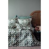 Batique 210 Tc (83 Tel) Dijital Pamuk Saten Çift Kişilik Nevresim Takımı - Renkli - 200 x 220 cm