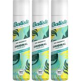 Batiste Kuru Şampuan - Arındırıcı ve Hacim Artırıcı, 3×200 ml, Kuru Saçlar İçin