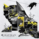 Batman 80's Anniversary Unisex Poster Çok Renkli Kağıt 61 x 91,5 cm DC Comics, Film