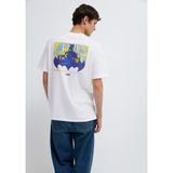 Batman Baskılı Beyaz Tişört Loose Fit/Bol Rahat Kesim 0613204-620