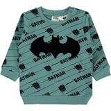 Batman Batman Erkek Bebek Sweatshirt 6-18 Ay Pastel Yeşil - 12 - 18 Ay