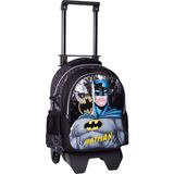 Batman Çekçekli Okul Çantası 2456 Ergonomik Özellikli Su İtici 36,5 x 12 x 29 cm Çocuklar İçin
