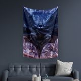 Batman Dc Duvar Örtüsü Halısı 140 x 100 CM-70X100 cm - 100 x 70 cm