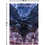 Batman Dc Duvar Örtüsü Halısı 140 x 100 CM-70X100 cm - 150 x 100 cm