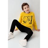 Batman Erkek Çocuk Sarı Eşofman Takımı L1774-C-V1 - 8 - 9 Yaş