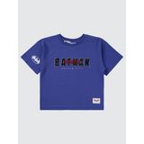 Batman Erkek Çocuk Tişört 6-9 Yaş Saks-8-9 Yaş