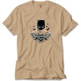 Batman Head Krem Tişört Liyada