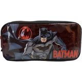 Batman Kalem Kutu, Batman Desenli Kalem Kutu, Kalem Kutu, Batman, Kalemlik, Batman Kalemlik - Siyah - 20CM - Çift Bölmeli