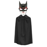 Batman Maskesi Catwoman Batman Pelerini Siyah Set