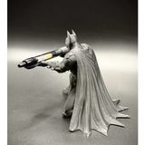 Batman Temalı Dekoratif Kalem Tutucu - 3D Baskı Süper Kahraman Masaüstü Kalemlik ve Ofis Figürü