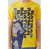 Batman Yellow Hero Sarı Erkek Çocuk Bermuda Takım - 4 - 5 Yaş - Koyu Sarı