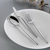 Batta 8300 Parlak 12 Kişilik 84 Parça Silver Çatal Kaşık Bıçak Takımı
