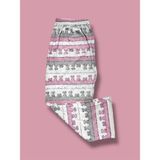 Battal Beden Anne Penye Pijama Alt - Kedili - 2XL