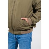 Battal Dahil 9 Beden Mevsimlik Pilo Mont - Haki - 4XL