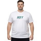 Battal Moda Battalmoda Erkek Büyük Beden Beyaz Bisiklet Yaka Kısa Kollu Art Tişört 3xl-4xl-5xl-6xl