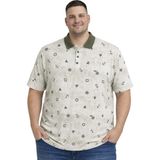 Battal Moda Battalmoda Erkek Büyük Beden Haki Polo Yaka Marina Kısa Kollu Tişört 3xl-4xl-5xl-6xl