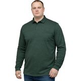 Battal Moda Battalmoda Erkek Büyük Beden Melanj Beneton Polo Yaka Pike Tişört 3xl-4xl-5xl-6xl-7xl-8xl