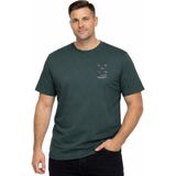 Battal Moda Battalmoda Erkek Büyük Beden Nefti Bisiklet Yaka Kısa Kollu Central Tişört 3xl-4xl-5xl-6xl
