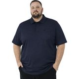 Battal Moda Battalmoda Erkek Büyük Beden Polo Yaka LacivertLKısa Kollu Pike Tişört 3xl-4xl-5xl-6xl-7xl-8xl