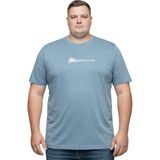 Battal Moda Battalmoda Erkek Büyük Beden Prada Mavisi Bisiklet Yaka Kısa Kollu Mimi Tişört 5xl-6xl-7xl-8xl - 1-Mavi