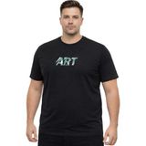 Battal Moda Battalmoda Erkek Büyük Beden Siyah Bisiklet Yaka Kısa Kollu Art Tişört 3xl-4xl-5xl-6xl